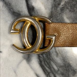 Vintage Gucci Belt (Double G belt)